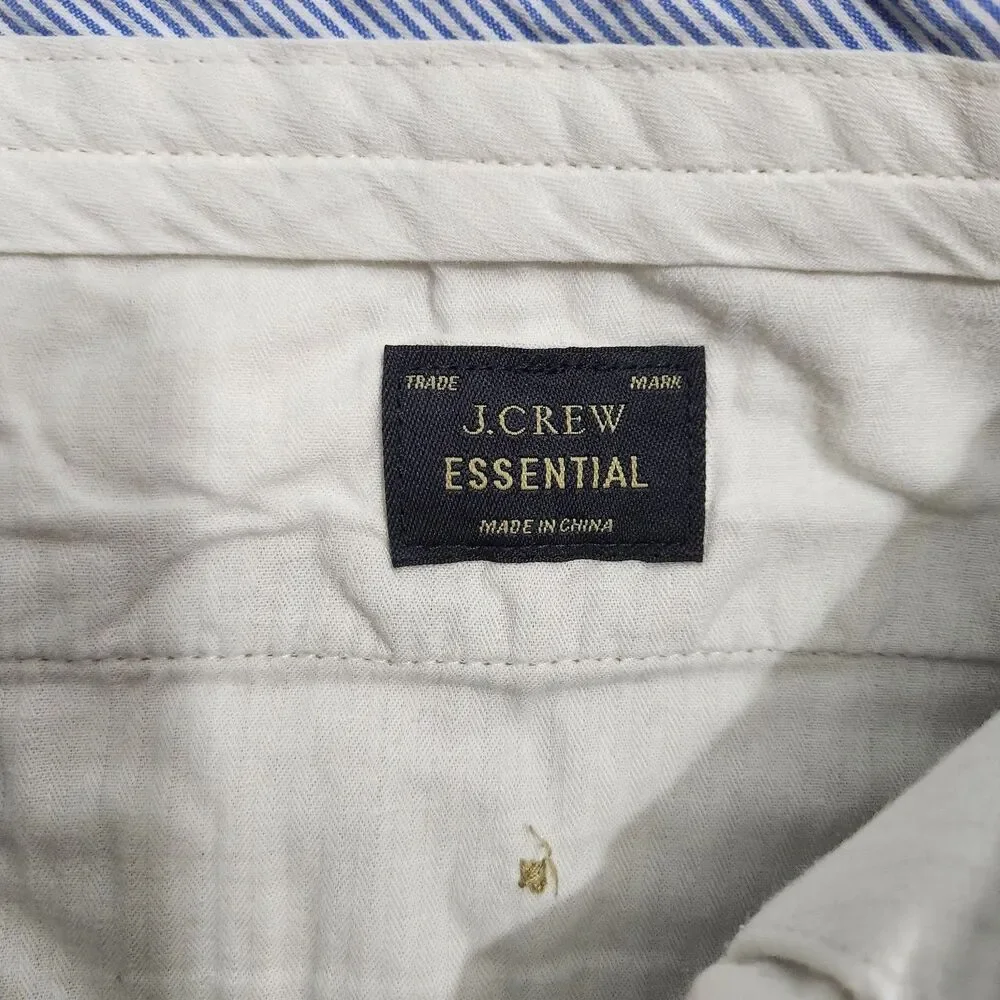 J. Crew 1040 Chino Pants Men 36X34(32) Tan Straight Leg